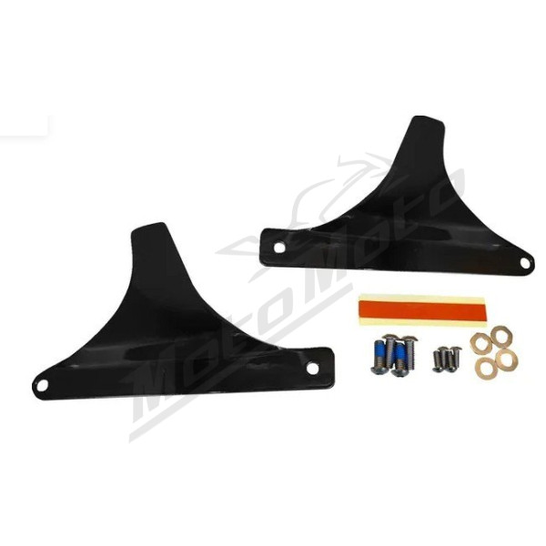 DRAG SPECIALTIES Sissy Bar Side Plates Harley Davidson FLSTF / FLSTFB 1450-1690 00-17