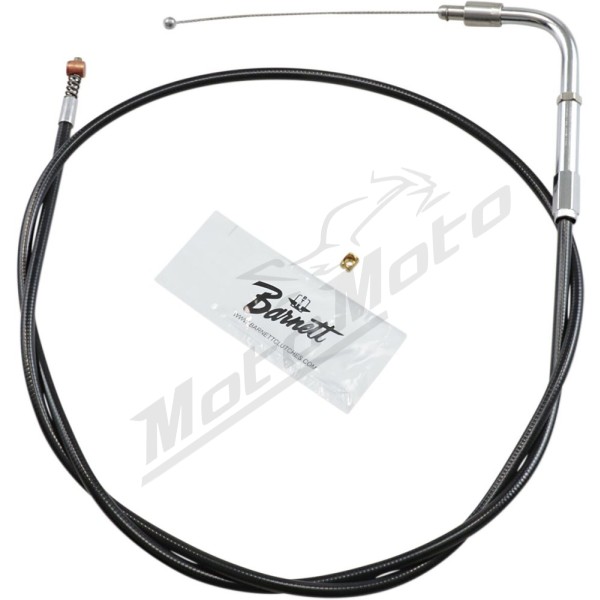BARNETT Black Vinyl Throttle/Idle Cable Harley Davidson 1340-1450cc 1996-2005