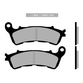 Brake pads NOVASCOOT FT3081 / MCB776 STANDARD