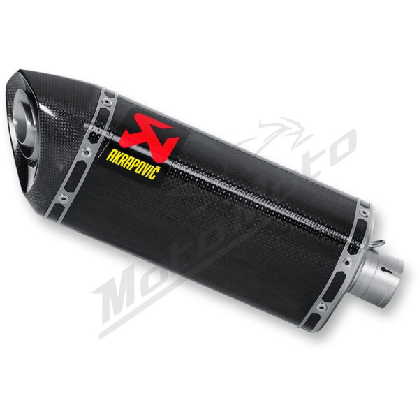 AKRAPOVIC Slip-On Line Muffler Carbon Fiber Yamaha YZF-R6 600 08-09