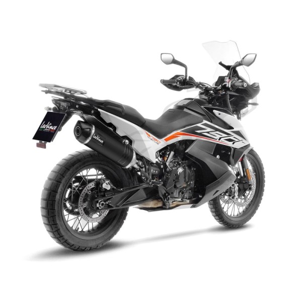 LEOVINCE LV One Evo Black Edition Slip-on Muffler KTM ADVENTURE 790-890 19-25/CF MOTO MT 800 22-25