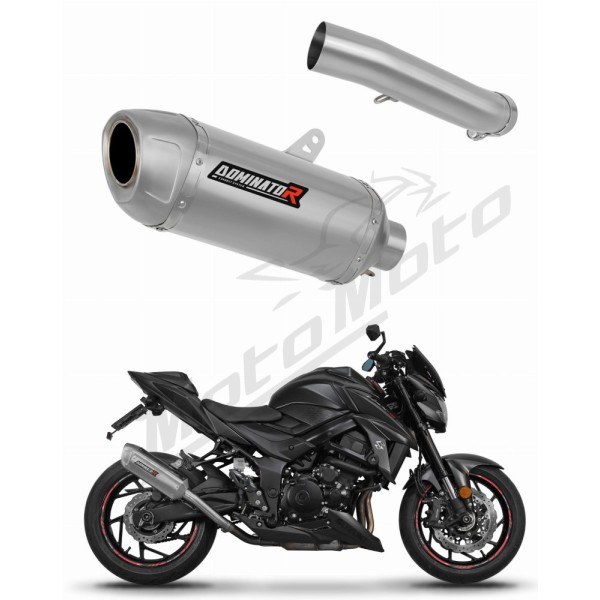 Suzuki GSX-S 750 2017-2020 Dominator Exhaust Silencer Muffler S6 + dB killer