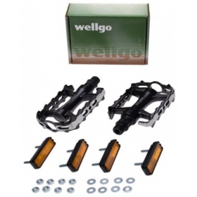 ALUMINUM PEDALS WELLGO 9/16" 2 PCS.