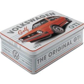 TIN BOX VW GOLF - GTI 1976 23x16x7cm