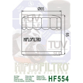 Tepalo filtras HIFLO HF554 MV AGUSTA F4/ BRUTALE 910 2000-2008