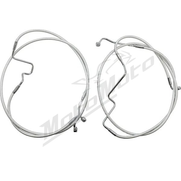 MAGNUM SHIELDING Sterling Chromite Cables / Lines Kit 30.5/35.5cm Harely Davidson FLHR 1750 21-22
