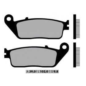 Brake pads NOVASCOOT FT3071 / MCB598 STANDARD