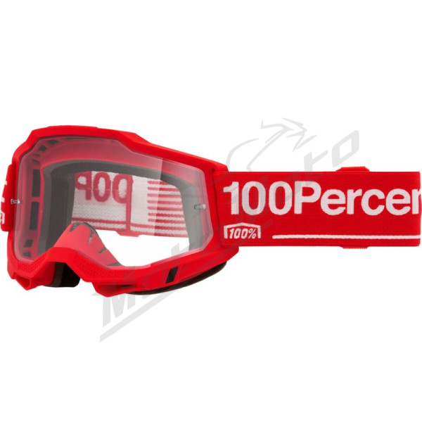 100% Accuri 2 Wolg Goggle (Clear Lens)