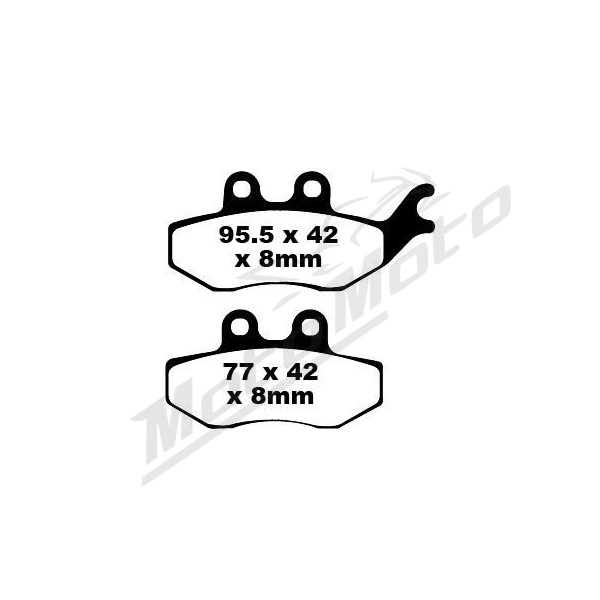 EBC FA Organic Brake Pads FA374 RIEJU 50-125 03-15