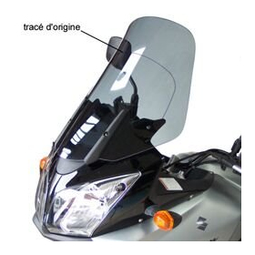 BULLSTER Windshield Clear Suzuki DL 650-1000cc 04-12
