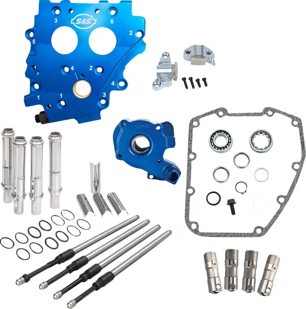 S&S CYCLE Cam Chest Kit without Cams for Chain Drive Twin Cam Harley Davidson FLHR / FLHRC 1450-1690cc 99-06