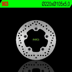 NG BRAKES Rear Fixed Brake Disc 220mm Yamaha MT / YZF 320-1000cc 03-24
