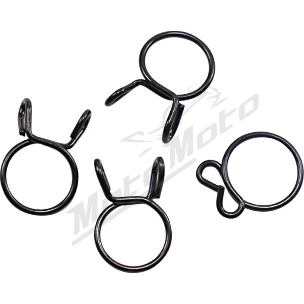 ALL BALLS Fuel Line Clamp Kit Ø15,2mm 4pcs