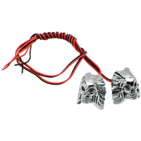 K&S TECHNOLOGIES Skull LED License Plate Mounting Bolts