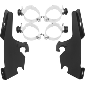 MEMPHIS SHADES METRIC Windshield Trigger-Lock Complete Mount Kit Honda GL 1500 97-03