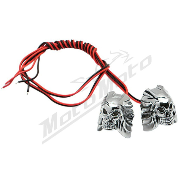 K&S TECHNOLOGIES Skull LED License Plate Mounting Bolts