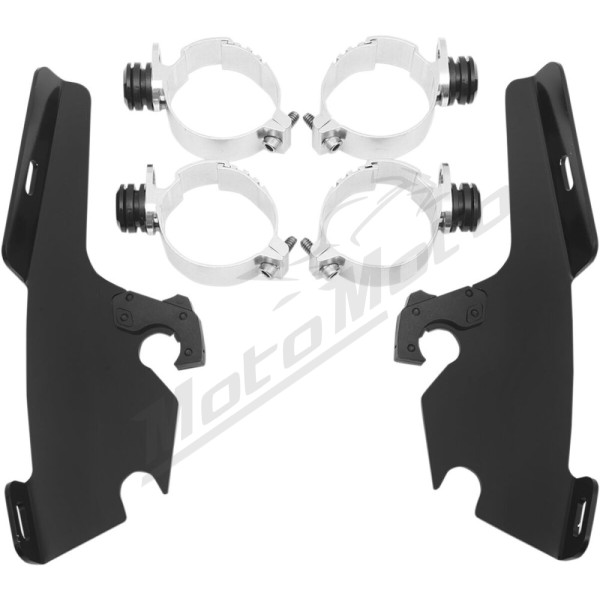 MEMPHIS SHADES METRIC Windshield Trigger-Lock Complete Mount Kit Honda GL 1500 97-03