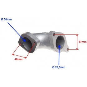 Intake manifold ATV / CROSS / SHINERAY / ST-9C 250cc 4T