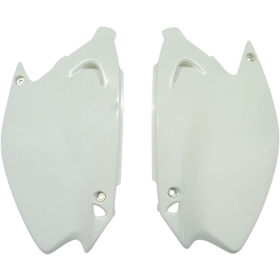 UFO Šoniniai Plastikai Kawasaki KX 125-250cc 03-08 Balta