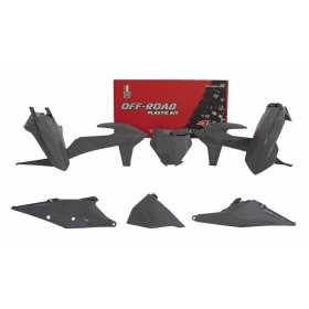 RACETECH Plastikų komplektas KTM SX 125/250cc 19-22 Pilka