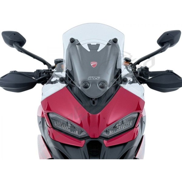 WRS DU038T Side Deflectors Clear Ducati Multistrada V2 900cc ABS 2025