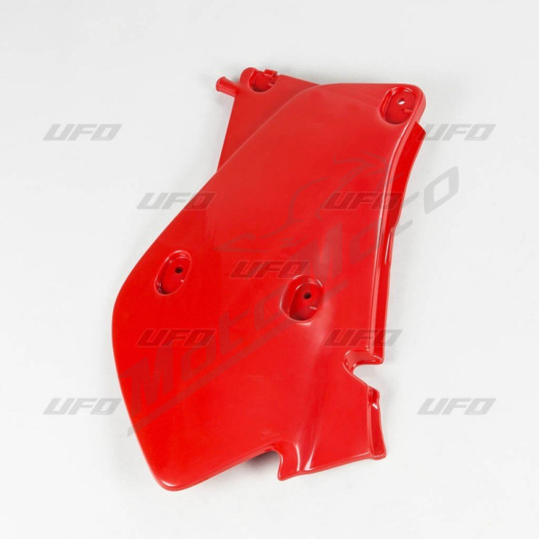 UFO Rear side plastic left red 1pc Honda XR 650R 00-20