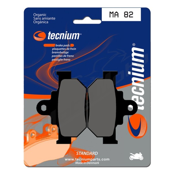 TECNIUM Street Organic Brake pads Suzuki DR / RM 250/600 86-89