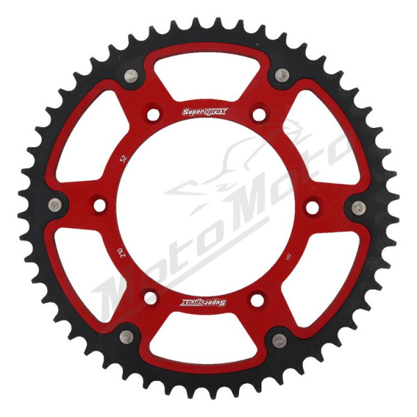 Supersprox 7075-t6 aluminum rear sprocket (ergal) 289 JTR210 Honda CR / CRF 125-450 83-16