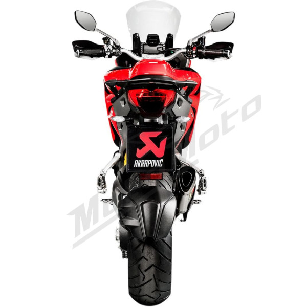 AKRAPOVIC Slip-On Line Muffler Titanium Ducati Multistrada 1200-1260 15-20