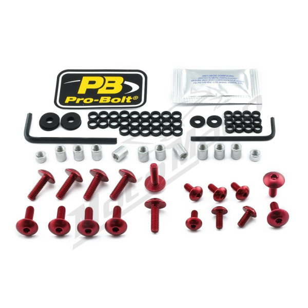 PRO BOLT Aluminium Fairing Bolt Kit for Suzuki GSX-R 1000cc 17-25