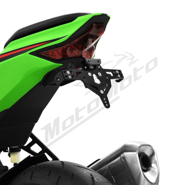 ZIEGER PRO License Plate Holder Type D Harley Davidson FXDL / Kawasaki Ninja / ZX-4 400-1690 15-25