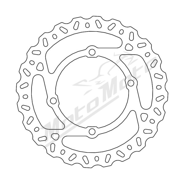Moto-Master Floating Front Brake Disc 160mm Gas Gas / Husqvarna / KTM 50cc 09-25