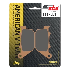 Sbs stabdžių trinkelės 808LS Sintered HARLEY-DAVIDSON