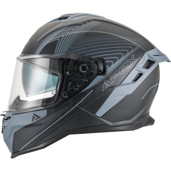 Helmet APEX FI200 Madrid Grey/Black