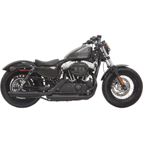 BASSANI XHAUST Firepower Series Slip-On Mufflers Harley Davidson XL 883-1200cc 2014-2022