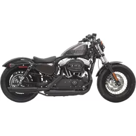 BASSANI XHAUST Firepower Series Slip-On Mufflers Harley Davidson XL 883-1200cc 2014-2022
