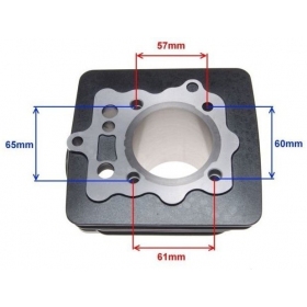 Cilindras SHINERAY XY150-17 AC 150cc / Ø62 / PIN Ø15 4T