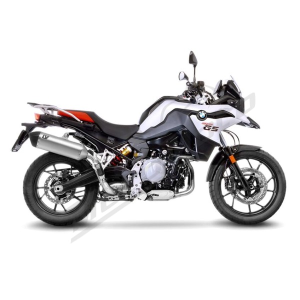 LEOVINCE LV-14 Stainless Steel Slip-On Muffler BMW F 750-900 GS 18-25