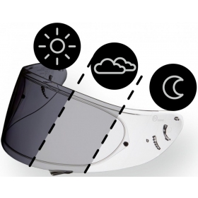 Shoei CWR-1 Photocromic / X-Spirit 3 / NXR / Ryd helmet visor Photocromic 