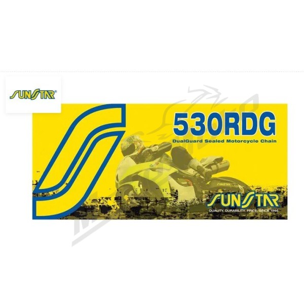 SUNSTAR SPROCKETS 530 RTG1 Drive Chain Cagiva / Ducati / Honda / Kawasaki / Suzuki / Triumph / Yamaha 450-1050 71-11