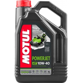 MOTUL POWERJET 10W40 SEMI-SYNTHETIC OIL 4T 4L