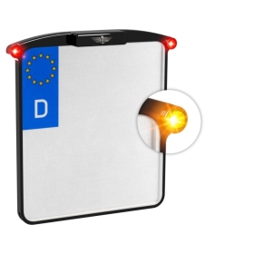 HEINZ BIKES Nano Universal License Plate Holder Nano With Lights