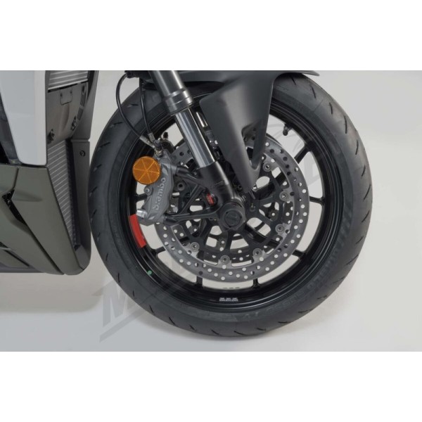 SW-MOTECH Front Axle Slider Set Ducati Diavel / Panigale / StreetFighter / XDiavel 899-1299 14-25