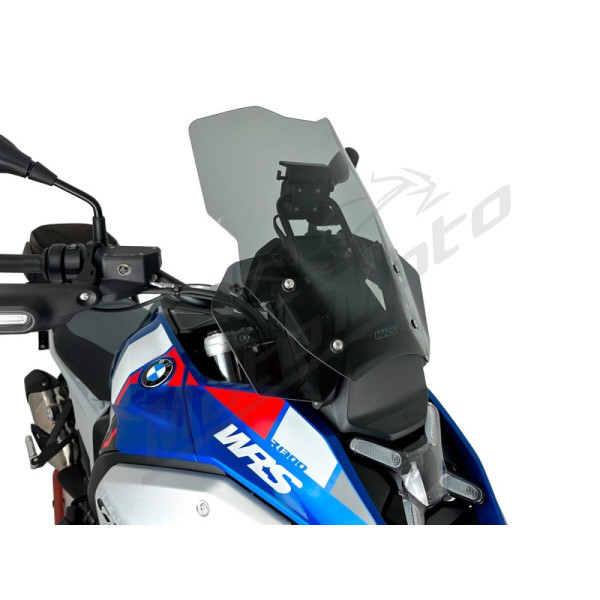 WRS CAPONORD Windshield Smoke BMW R1300GS ABS 23-25