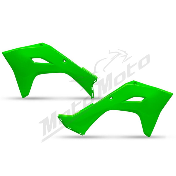 UFO Radiator Covers Kawasaki KX 450cc 24-> Green