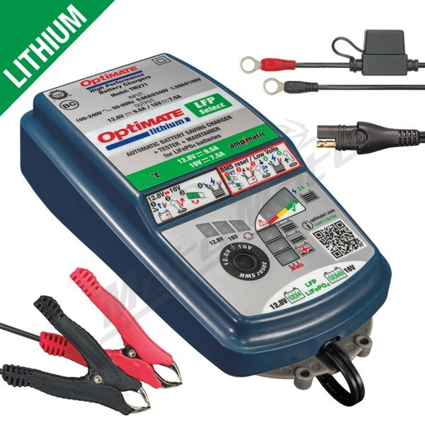 OPTIMATE Battery charger 12.8V 9.5A / 16V 7.5A