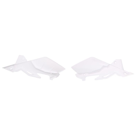 Side covers white CEMOTO HUSQVARNA CR / TC / TE / WR 125-510cc 2005-2011