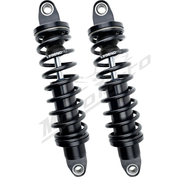 LEGEND SUSPENSION REVO FL Rear Shock Absorber Set Harley Davidson FLTRI / FLTRX / FLHX / FLHTI / FLHRI 1340-1977 96-26