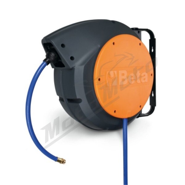 BETA 1900M automatinė žarnos ritė 8x12 mm / 15M + 17 rankinių galvučių