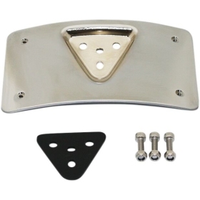 CUSTOM DYNAMICS Radius License Plate Mount Harley Davidson FLD / FLH / FLHC / FLHCS 883-1923cc 99-24